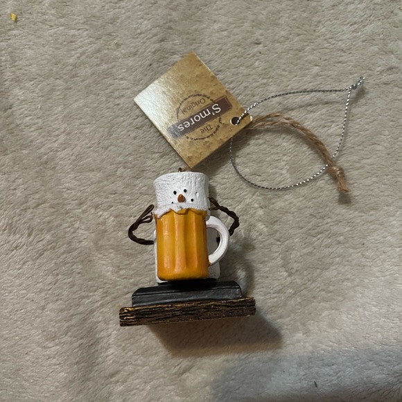The Smores Original Beer Mug Christmas Ornament 2018 Ganz - Picture 3 of 6